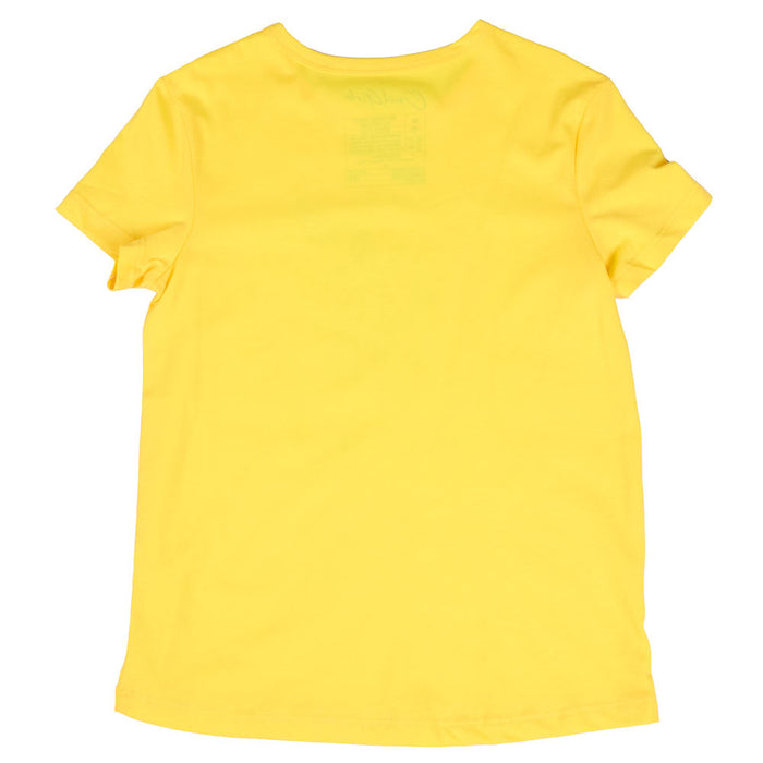 Cruel Denim Girl's Yellow Cowgirl Print Tee Shirt