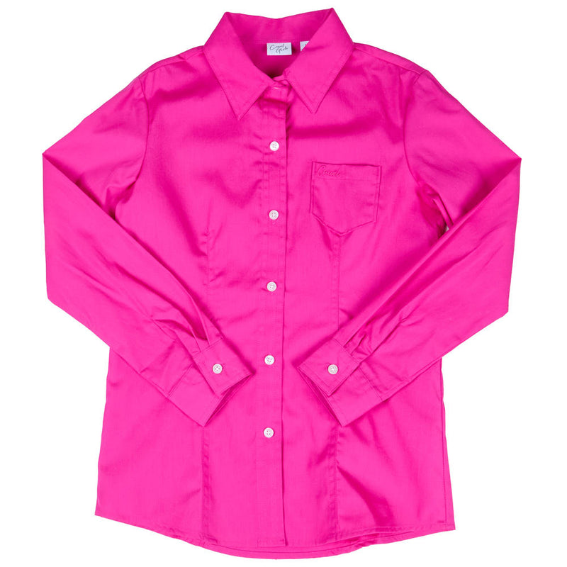 Cruel Denim Girl's Pink Button Shirt