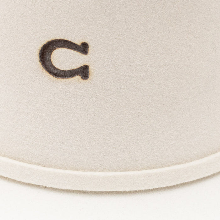 Charlie 1 Horse The Cowgirl Hat White 4 1/4in Brim Precreased