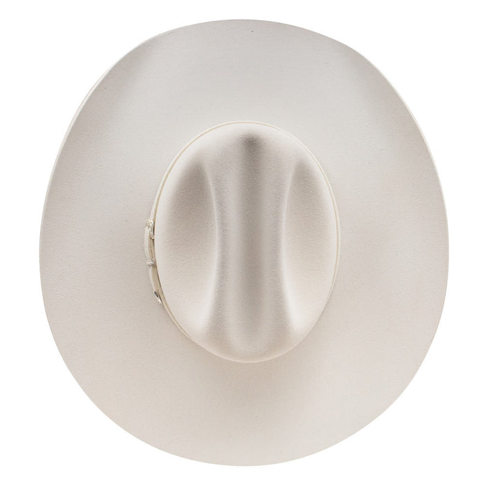 Charlie 1 Horse The Cowgirl Hat White 4 1/4in Brim Precreased