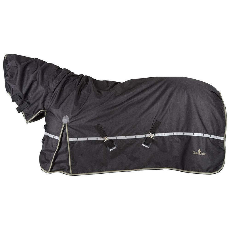 Classic Equine 5K Cross Trainer Horse Blanket with Attached Hood