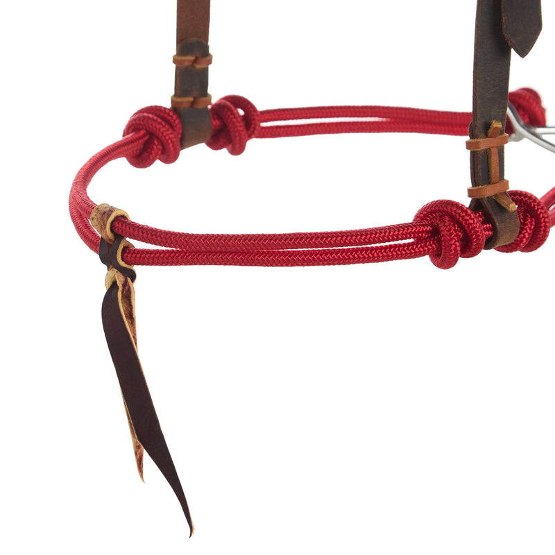 Yoder Equine Products Knotted Double Rope Tiedown Noseband