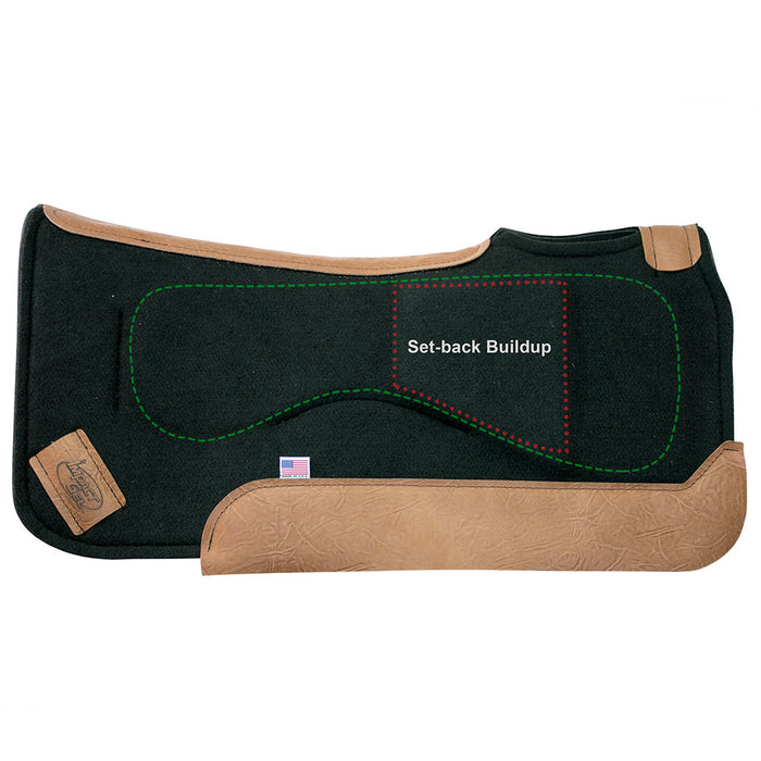 Impact Gel Set Back Build Up Saddle Pad 32
