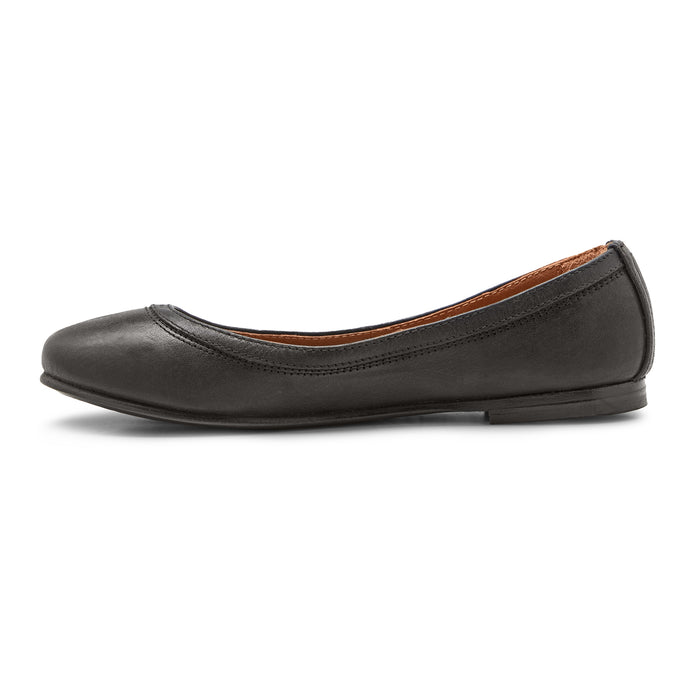 Frye Women`s Carson Ballet Black Ballet Flat