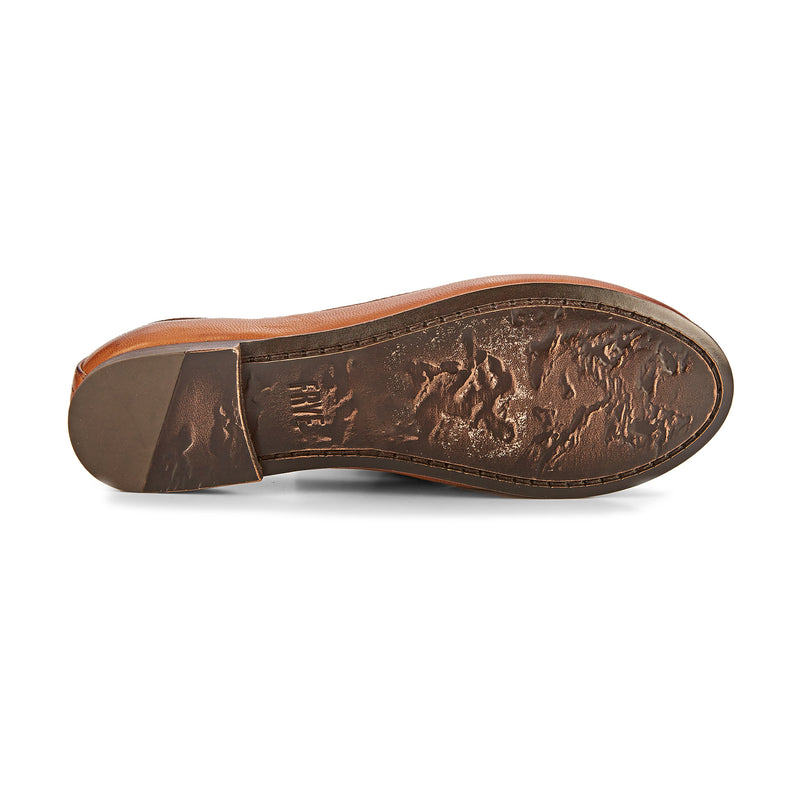 Frye Women`s Carson Ballet Cognac Ballet Flat