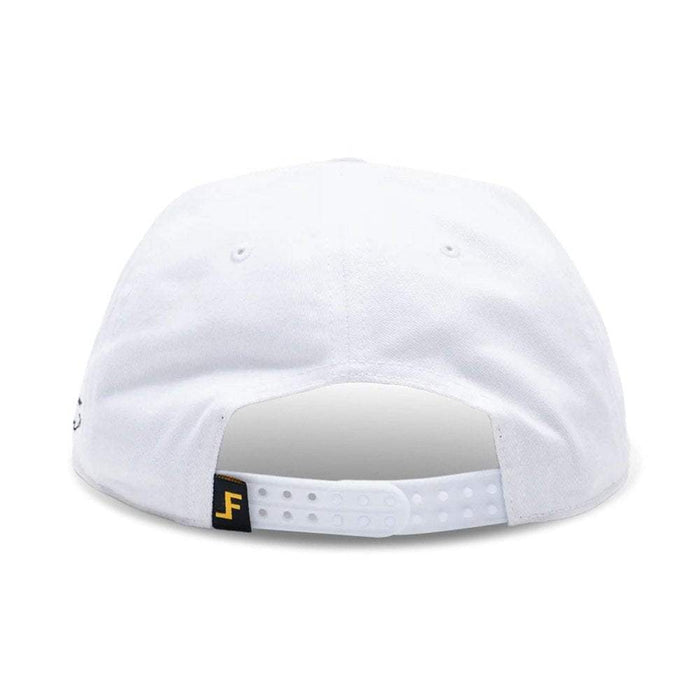 Lane Frost Brand White Champ Snapback Cap