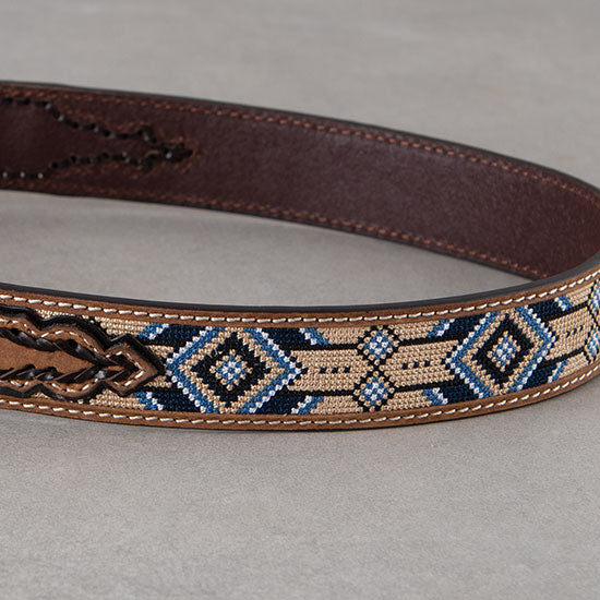Boys' Aztec Longhorn Buckle Belt