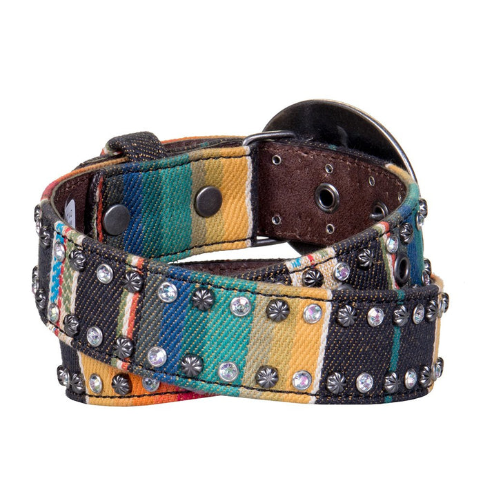 Girl's Serape Belt with Rhinestones