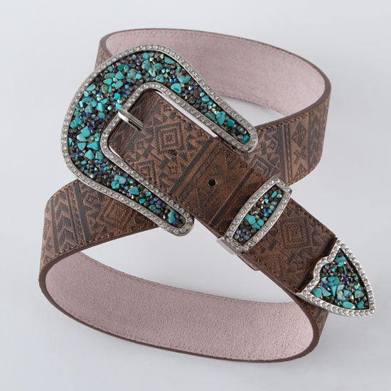 Angel Ranch Turquoise Sparkle Belt