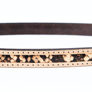 MF Natural Snake Skin Hat Band
