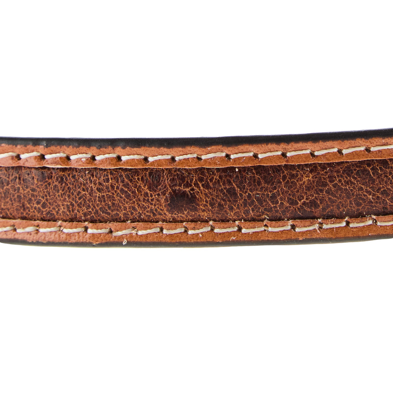 M+F Tan Ostrich 1/2 in. Hat Band