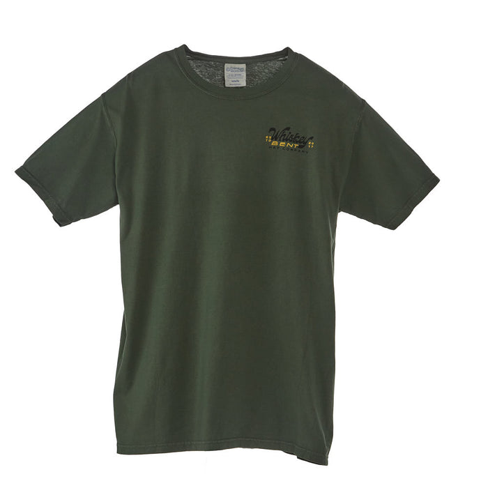 Whiskey Bent Hat Co Olive Damon Tee Shirt