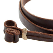 NRS Leather Bosal Hanger with Rolled Knots