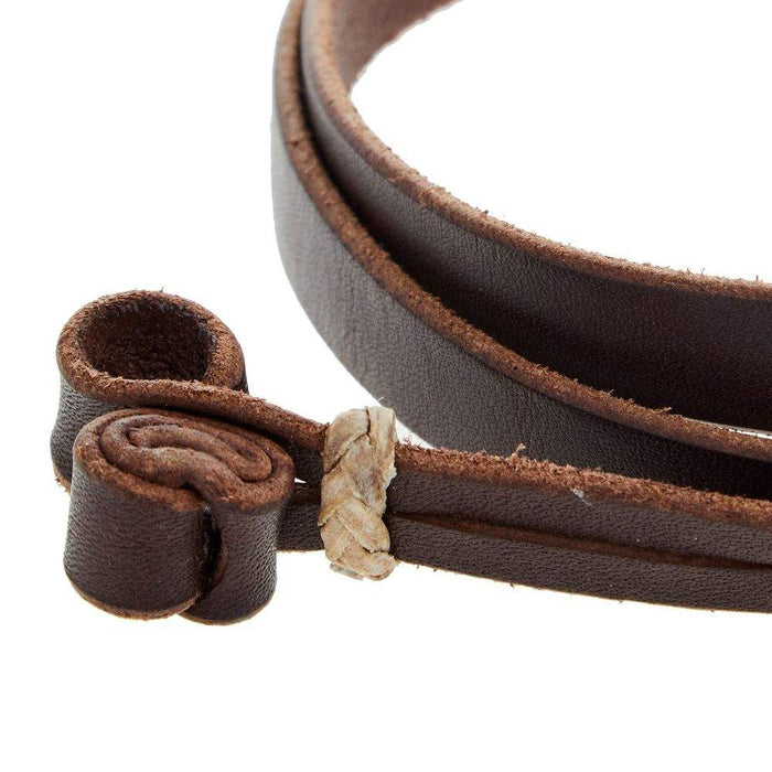 NRS Leather Bosal Hanger with Rolled Knots