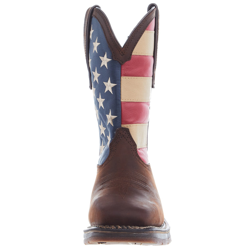 Durango Boots Mens Rebel 11 In Brown Top Work Boot