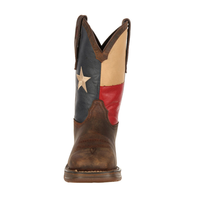 Durango Boots Mens Rebel Square Toe Texas Flag Western Work Boot