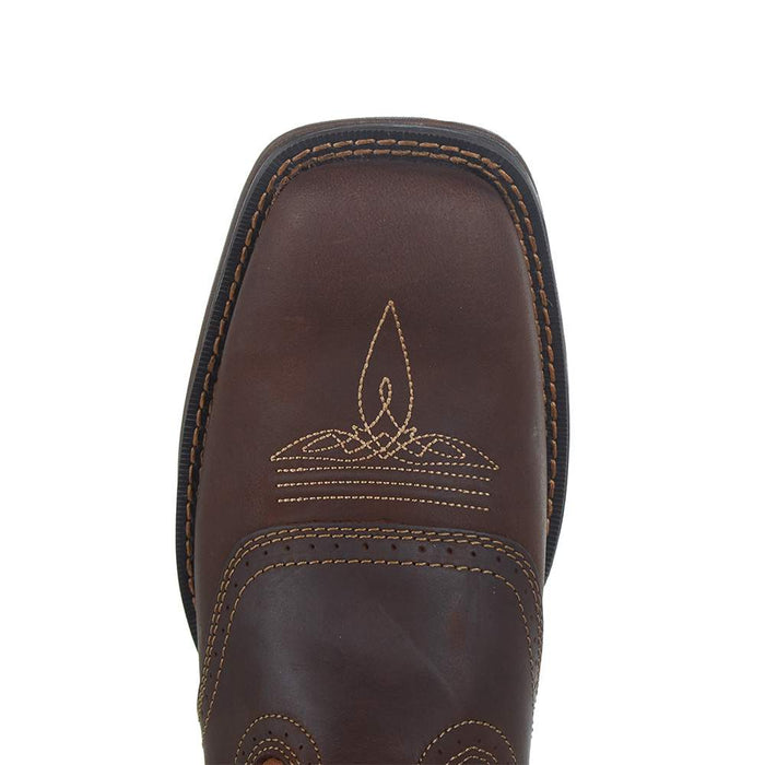 Durango Boots Men`s Rebel Brown 11` Tan Saddle Top Soft Toe