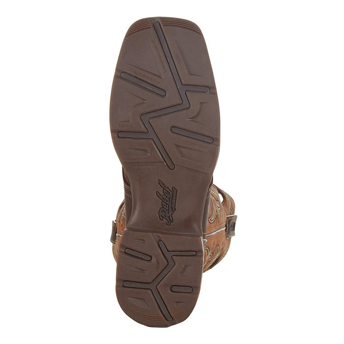 Durango Boots Men`s Rebel Brown 11` Tan Saddle Top Soft Toe