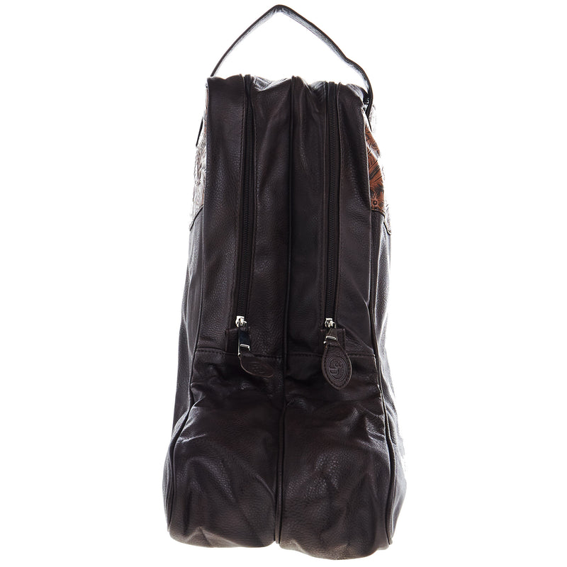 Justin Brown Boot Bag