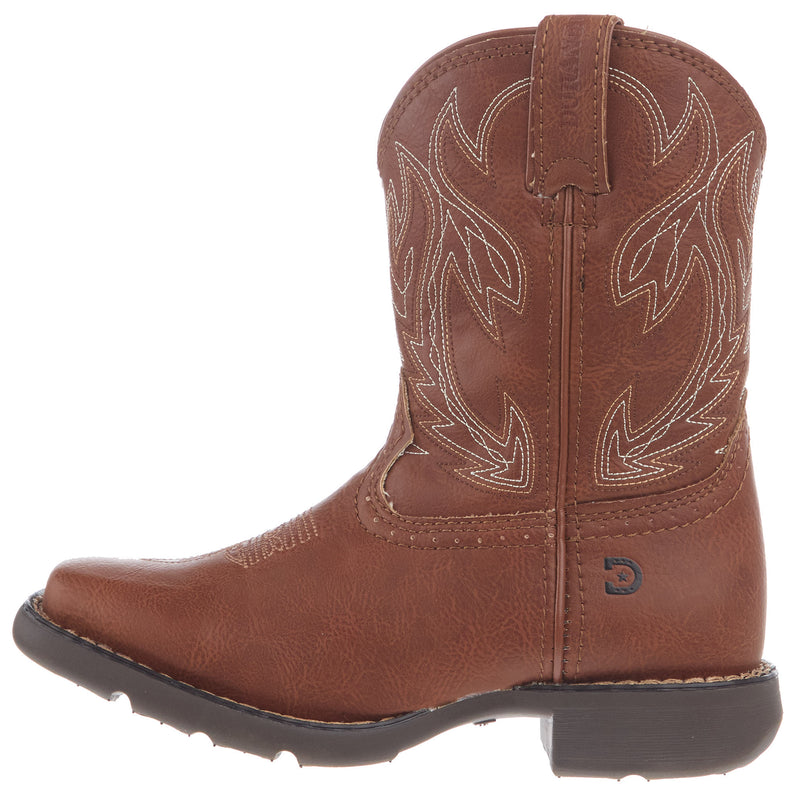 Durango Boots Unisex Childrens Lil Rodeo Brown Western Boot