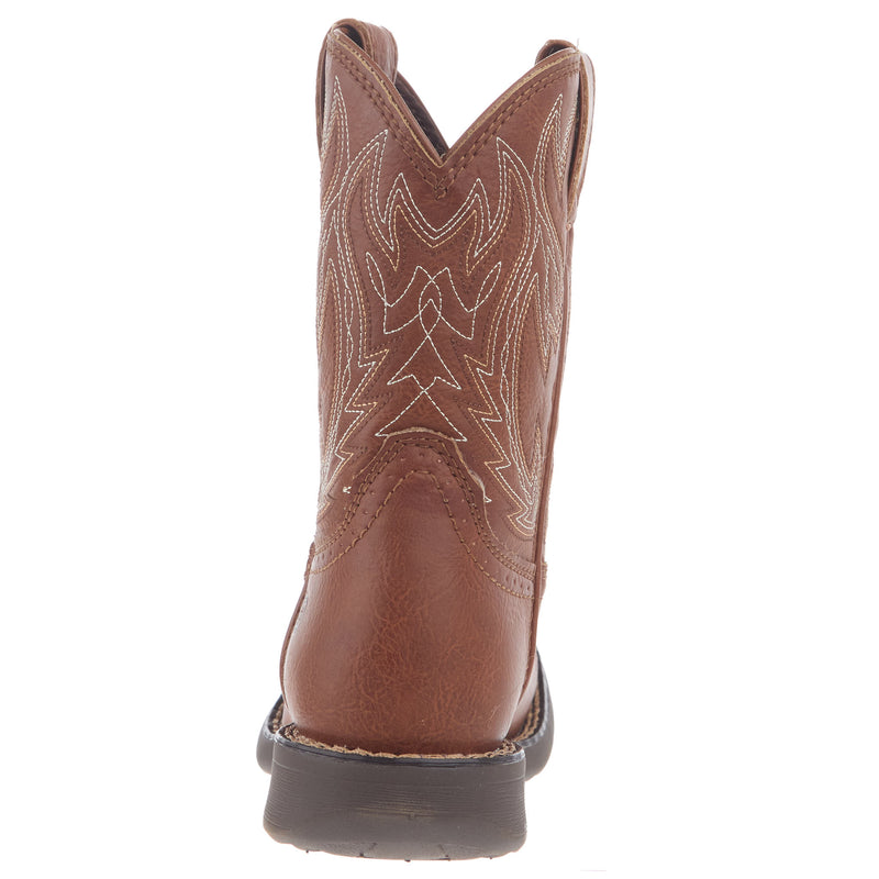 Durango Boots Unisex Childrens Lil Rodeo Brown Western Boot