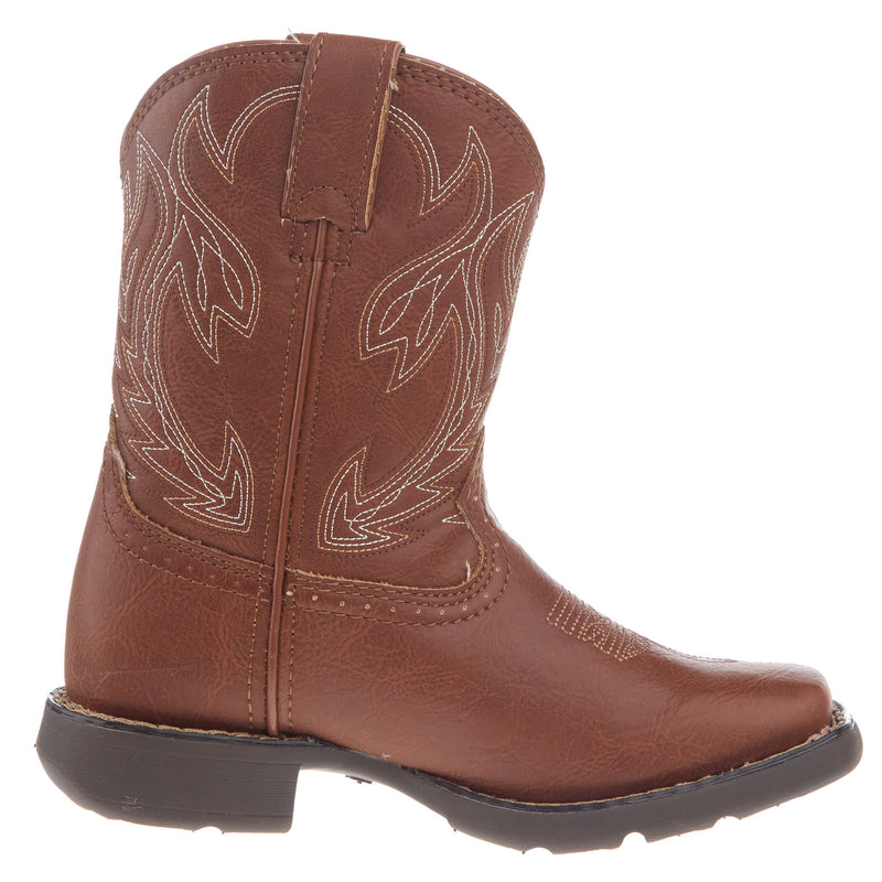 Durango Boots Unisex Childrens Lil Rodeo Brown Western Boot
