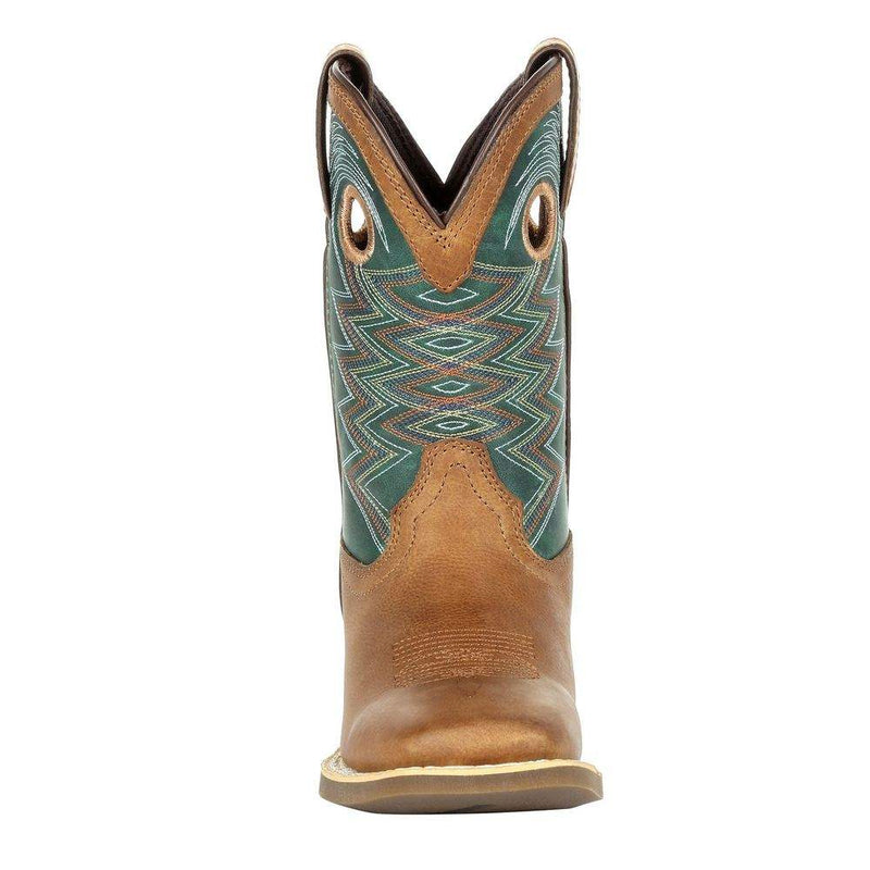 Durango Boots Youth Lil` Rebel Pro 8` Wheat/Tidal Teal