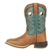 Durango Boots Youth Lil` Rebel Pro 8` Wheat/Tidal Teal