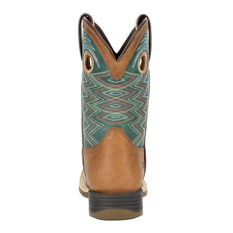 Durango Boots Youth Lil` Rebel Pro 8` Wheat/Tidal Teal