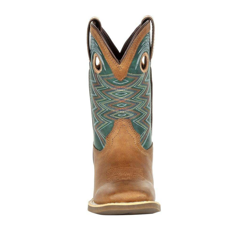 Durango Boots Youth Lil` Rebel Pro 8` Wheat/Tidal Teal