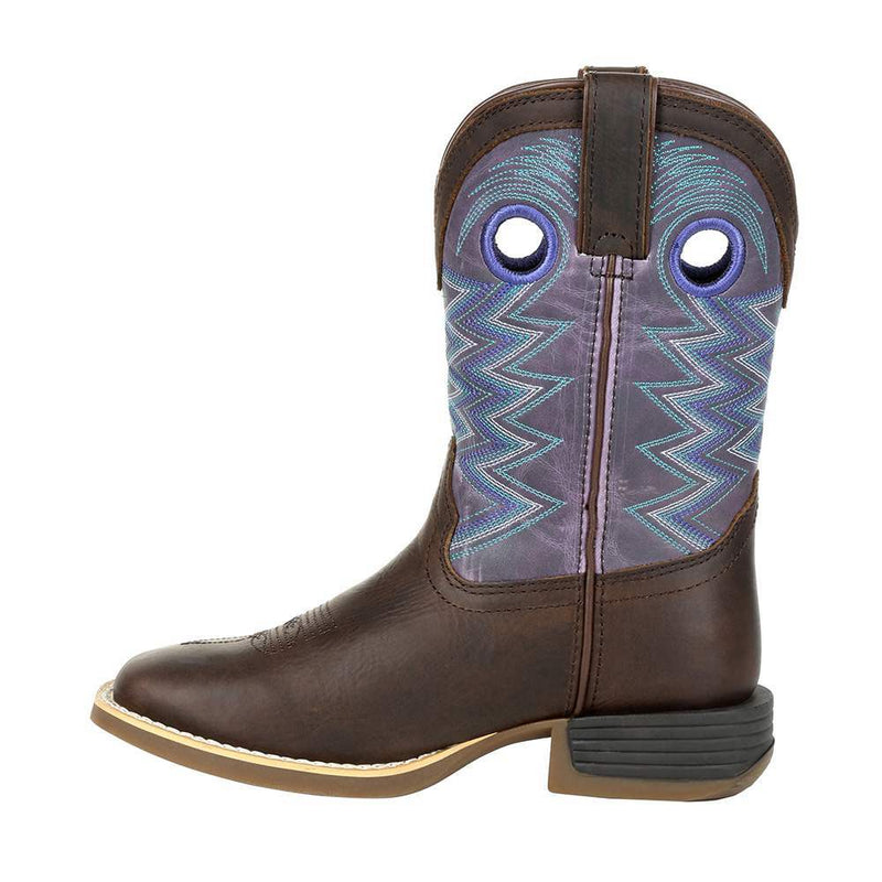 Durango Boots Rebel Pro Youth Amethyst Square Toe Boot