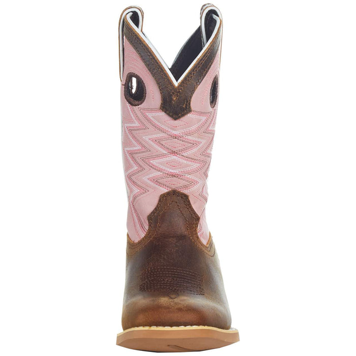 Durango Boots Youth Rebel Pro Chestnut BubbleGum Boot