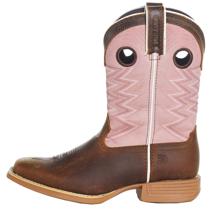 Durango Boots Youth Rebel Pro Chestnut BubbleGum Boot