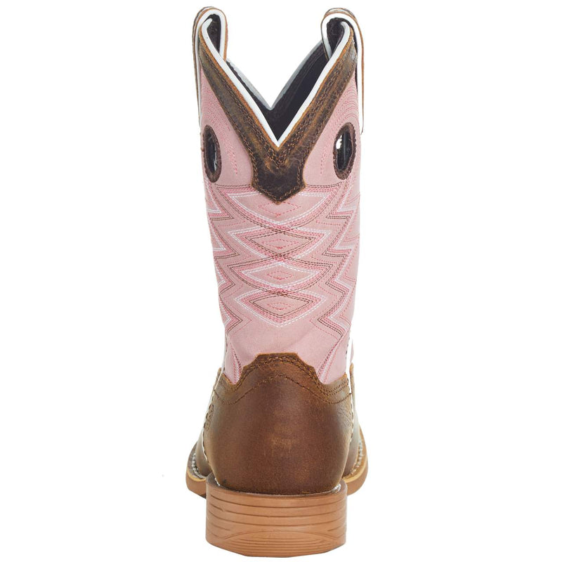 Durango Boots Youth Rebel Pro Chestnut BubbleGum Boot