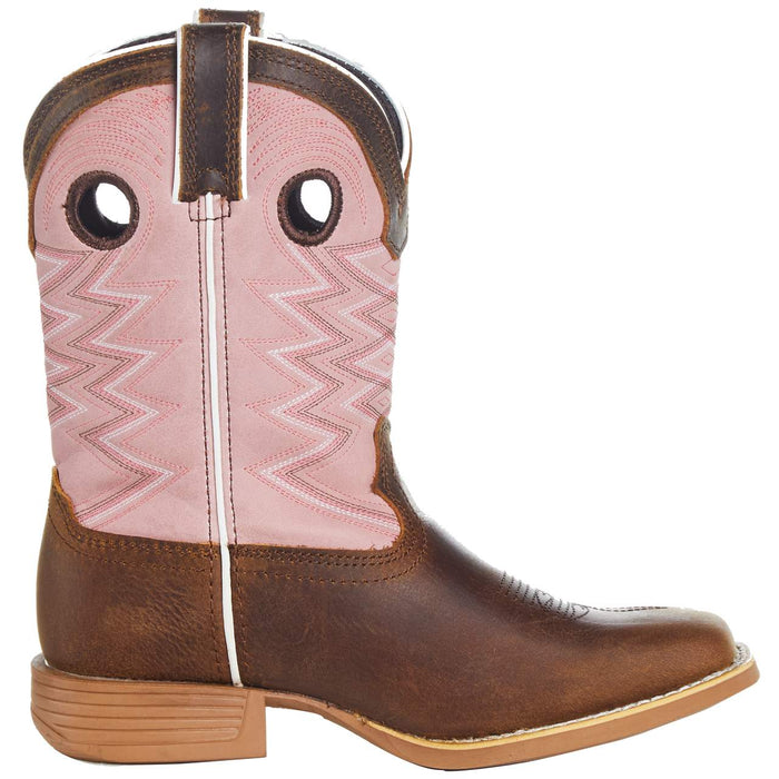 Durango Boots Youth Rebel Pro Chestnut BubbleGum Boot