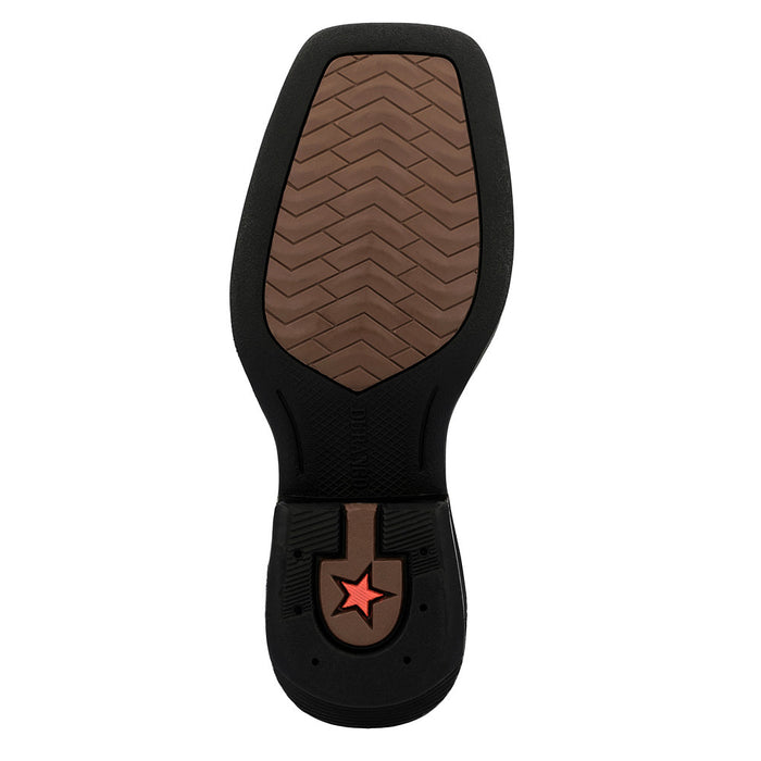 Durango Boots Children`s Shyloh Brawny Brown with Black Shaft Square Toe Boot