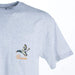 Burlebo Men's Ash Grey Diving Duck Tee