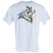 Burlebo Men's Ash Grey Diving Duck Tee
