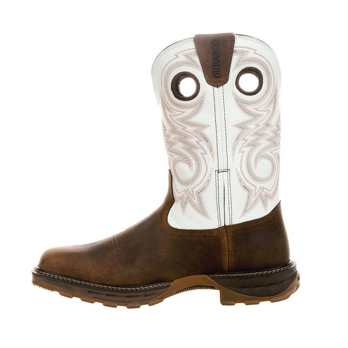 Durango Boots Men's Maverick XP Chocolate and White 11in Work Boots