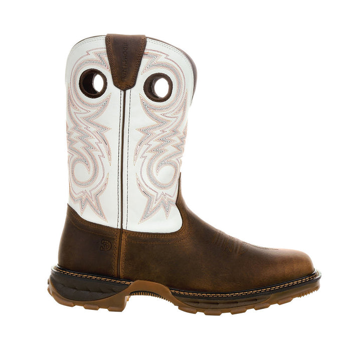 Durango Boots Men's Maverick XP Chocolate and White 11in Work Boots