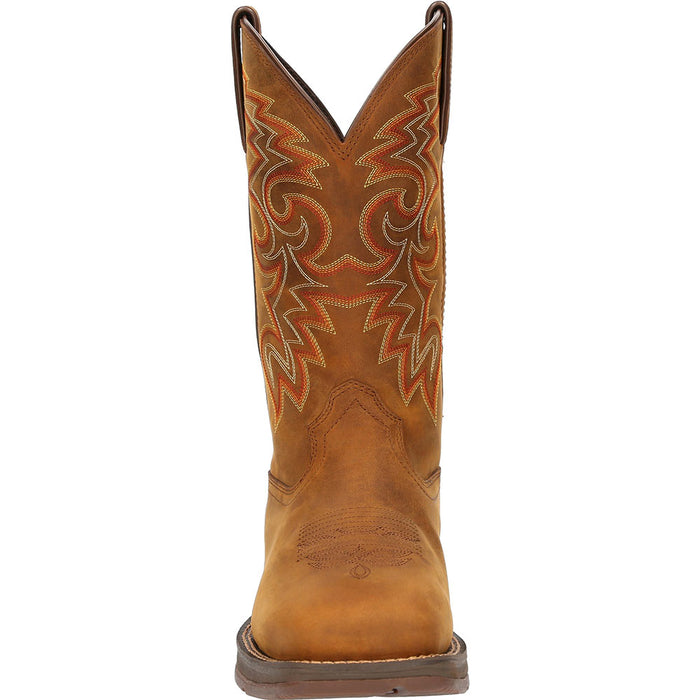 Durango Boots Men's Rebel Waterproof Russet Brown Vamp 12in Matching Top