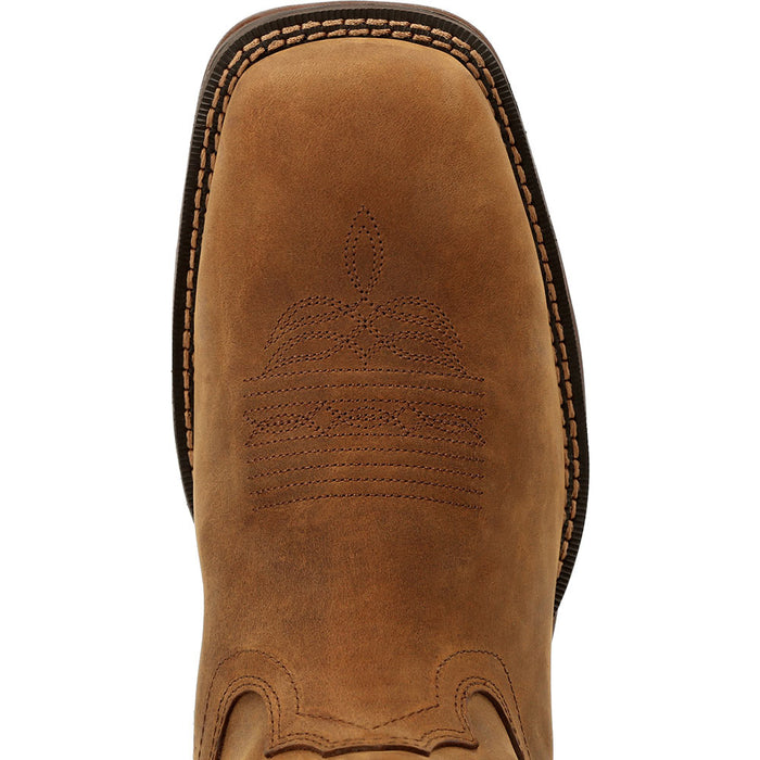 Durango Boots Men's Rebel Waterproof Russet Brown Vamp 12in Matching Top