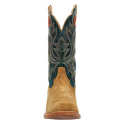 Durango Boots Men`s PRCA Tan Roughout 13in. Deep Teal Top