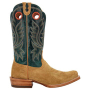 Durango Boots Men`s PRCA Tan Roughout 13in. Deep Teal Top