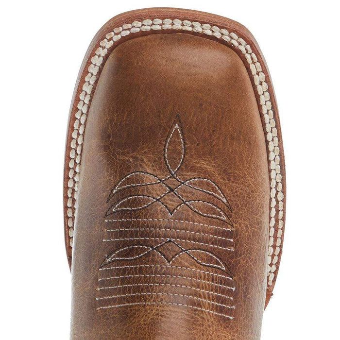 Durango Boots Mens PRCA Sand Tobacco Bison 13in Cayenne Top