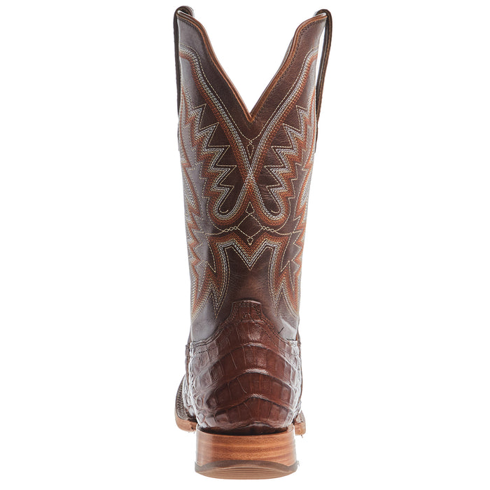 Durango Boots Mens PRCA Cognac Caiman Belly 13in Cigar Top