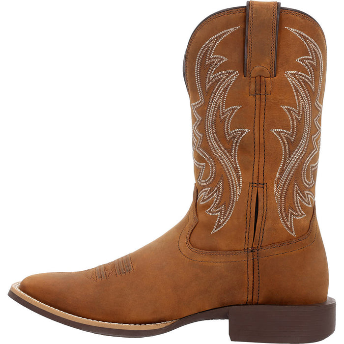 Durango Boots Men's Shyloh Saddle Brown Vamp 11in Saddle Brown Top