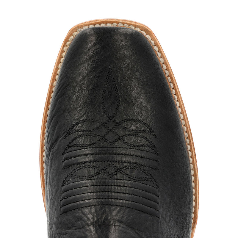 Durango Boots Men`s Arena Elite Raven Black 13In Lapis Blue Top Boot