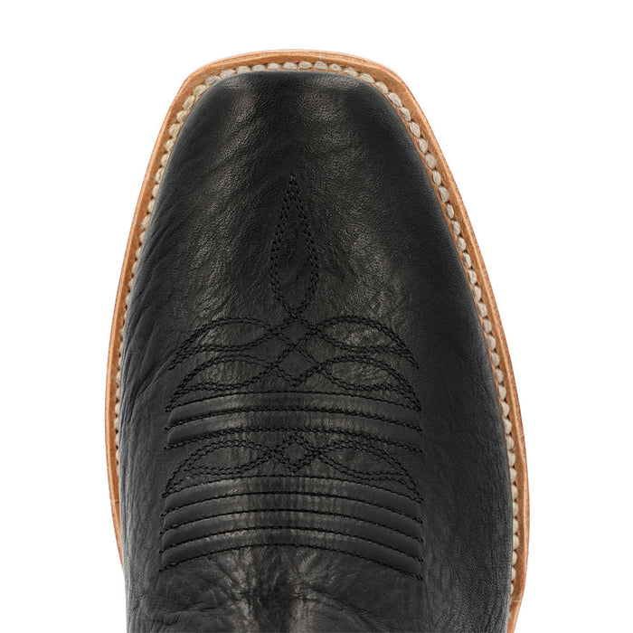 Durango Boots Men`s Arena Elite Raven Black 13In Lapis Blue Top Boot