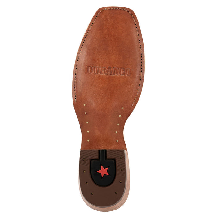 Durango Boots Men`s Arena Elite Aztec Brown Vamp 13In Jasper Red Top Boot